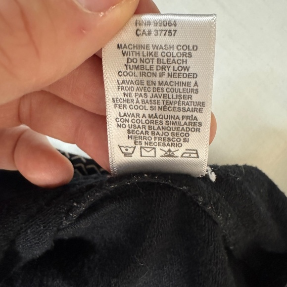 RVCA Fit & Flare Long Sleeve Mini Dress Gray/Black X-Small Stretchy Lightweight - Picture 7 of 14